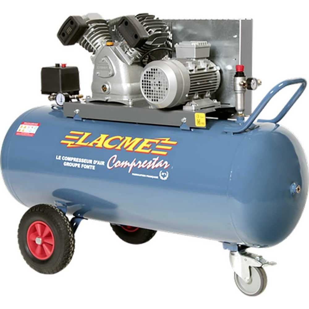 COMPRESSEUR LACME 20 M3/H 150 L