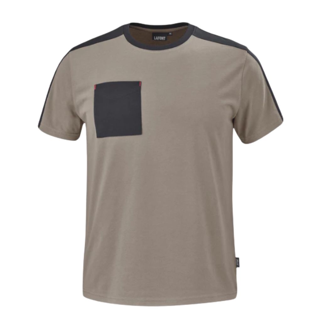 TEE-SHIRT MC CHISEL BEIGE - L