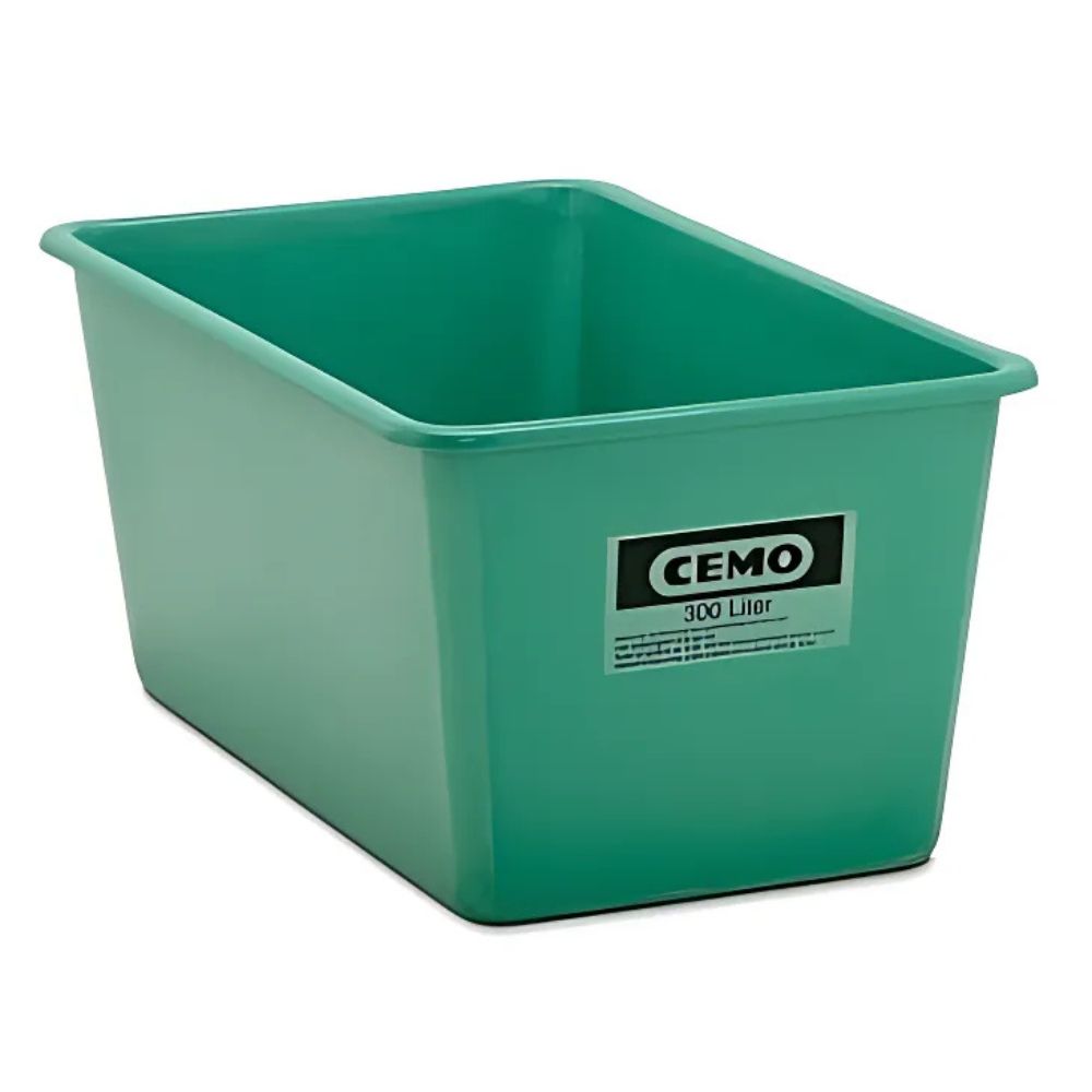 BAC RECTANGULAIRE 300 L VERT CEMO