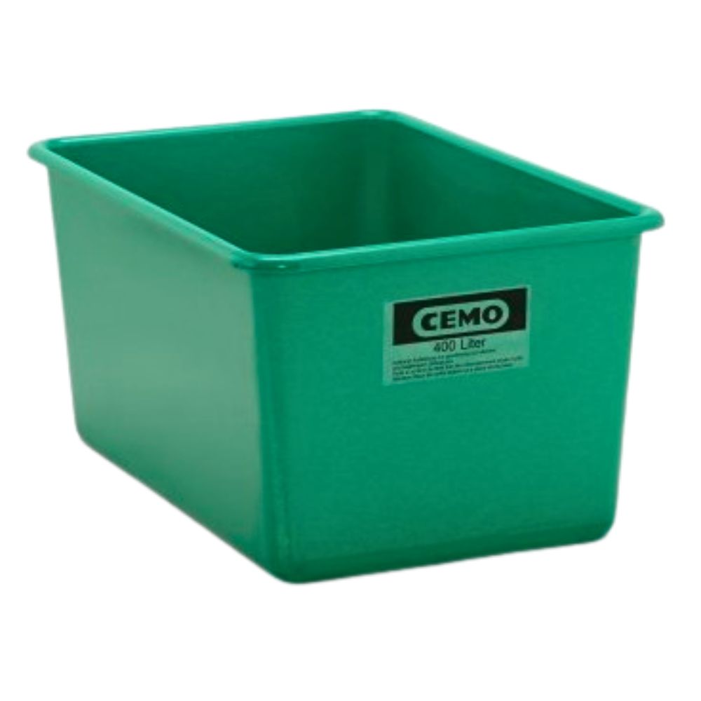BAC RECTANGULAIRE 400 L VERT CEMO