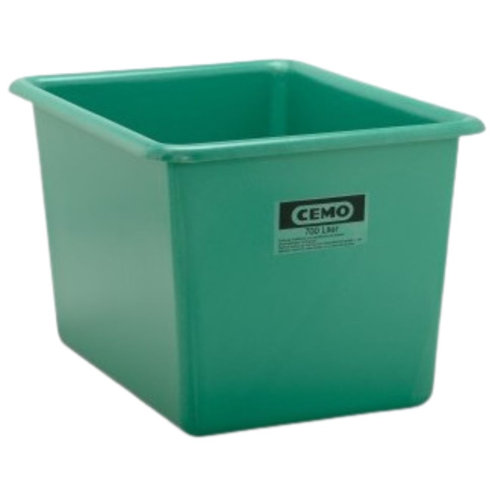BAC RECTANGULAIRE 700 L VERT CEMO