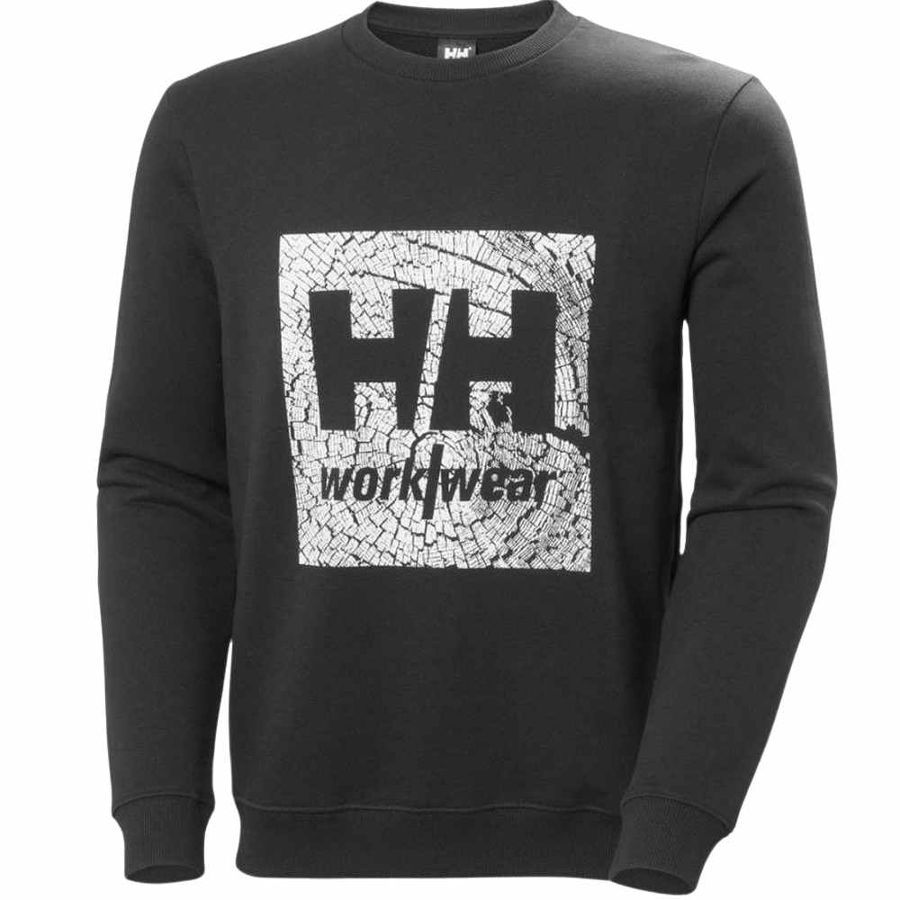 SWEATSHIRT HH GRAPHIC NOIR - M