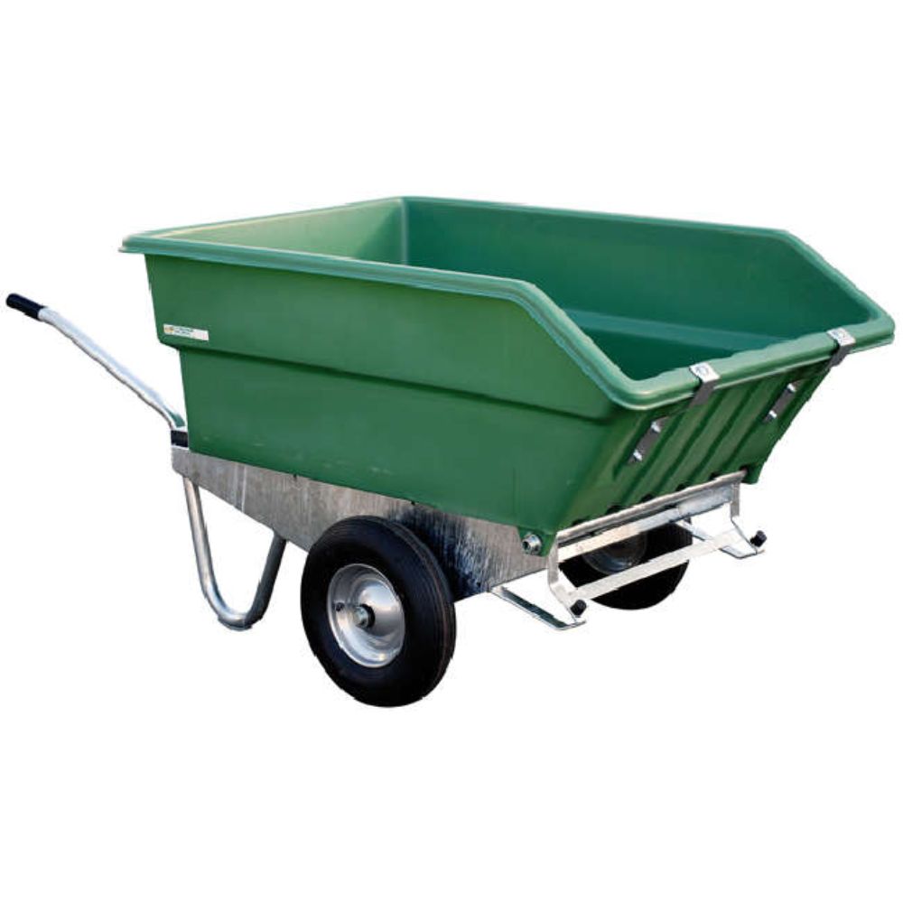 BROUETTE A FUMIER 450 L VERTE