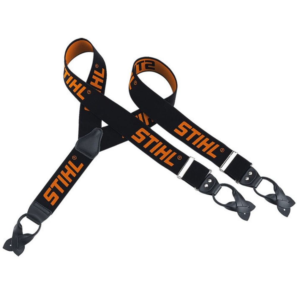 BRETELLE NOIRE A BOUTONS STIHL