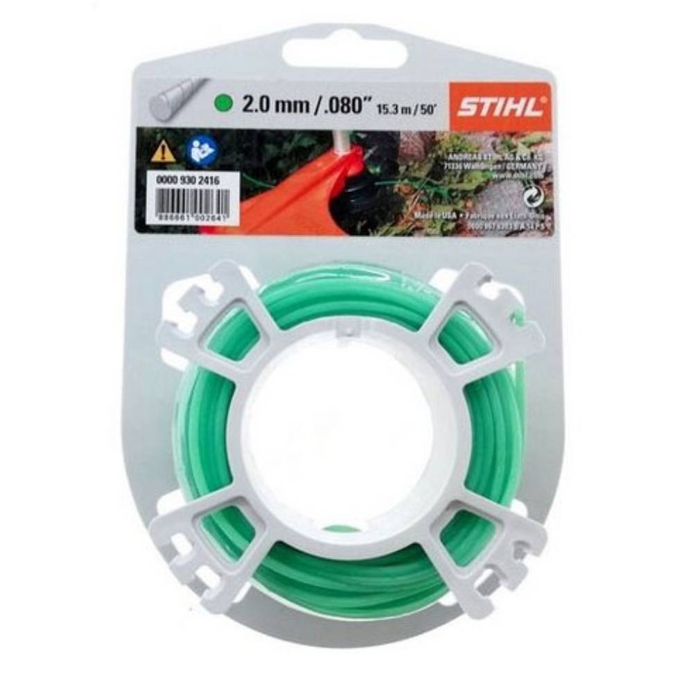FIL ROND STIHL VERT 14M 2.0MM