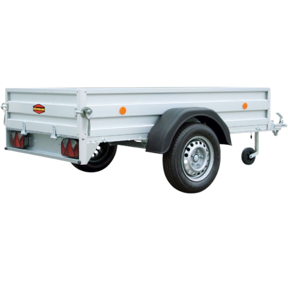 REMORQUE PLATEAU A RIDELLES BOCKMANN