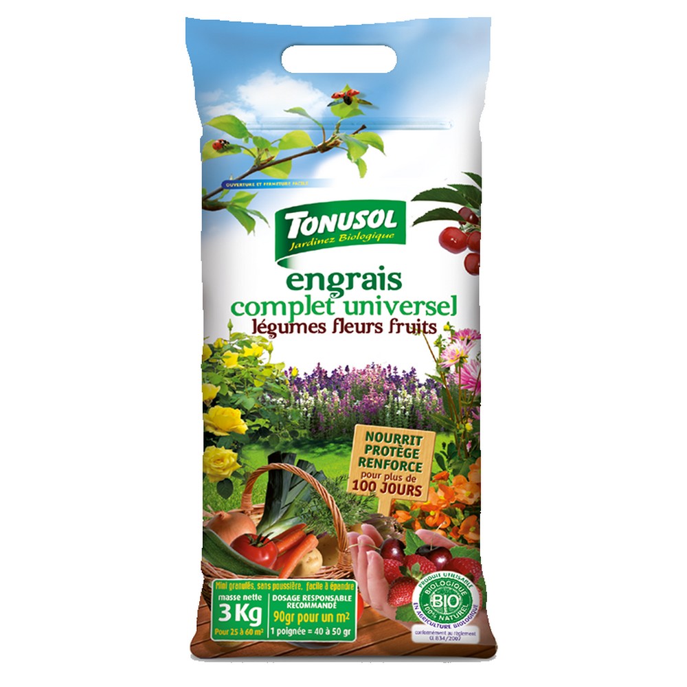 ENGRAIS UNIVERSEL 3 KG TONUSOL