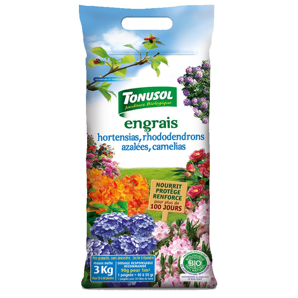 ENGRAIS HORT. RHODON. 3 KG TONUSOL