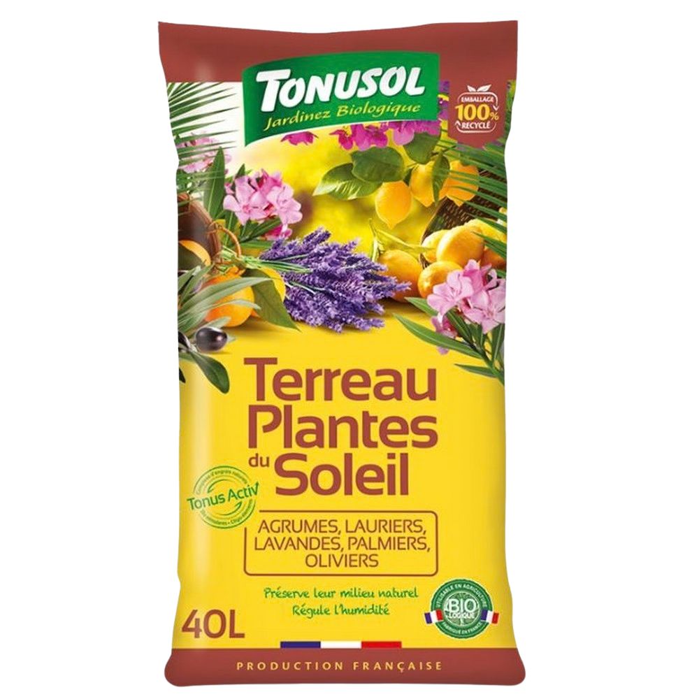 TERREAU PLAN. DU SOLEIL 40 L TONUSOL