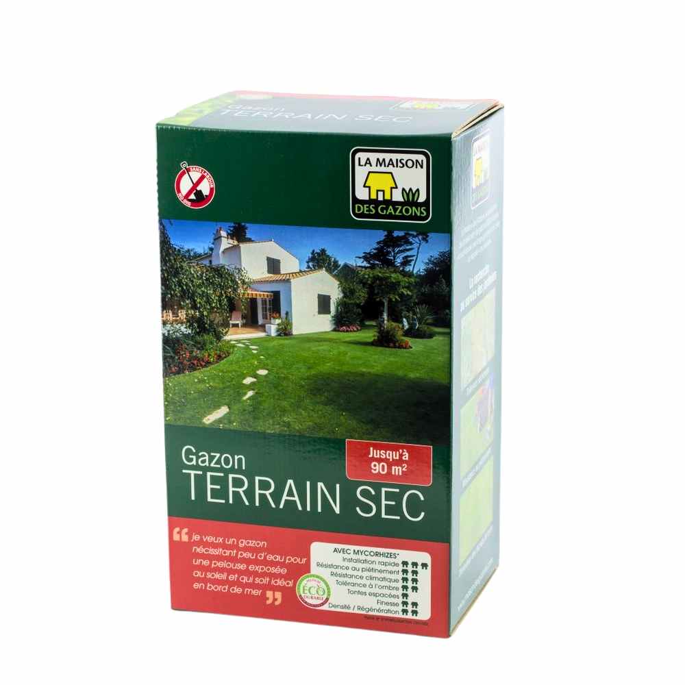 GAZON TERRAIN SEC TR3 - 10 KG